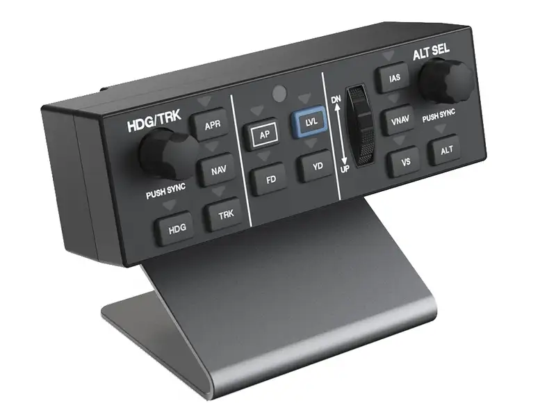 Wingflex DAP500 Autopilot Panel on a white background